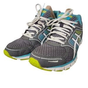 ASICS Womens Athletic Shoes Size 8 Teal Blue Green Run  F911212 T3A79